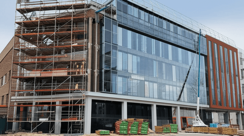 Renovación de edificio de oficinas